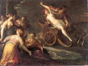 Hans von Aachen Aachen Raub von Proserpina oil painting